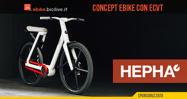 HEPHA presenta la Urban X: motore con cambio integrato CVT