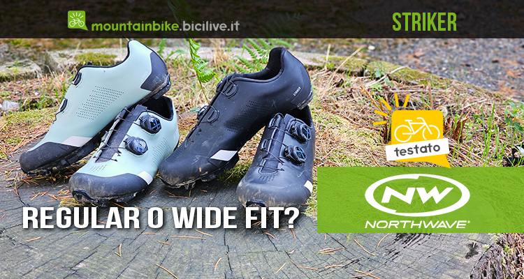 Test scarpe XC e gravel Northwave Striker: versione regular o Wide?